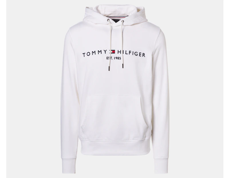 Tommy Hilfiger Men's Tommy Logo Hoodie - White