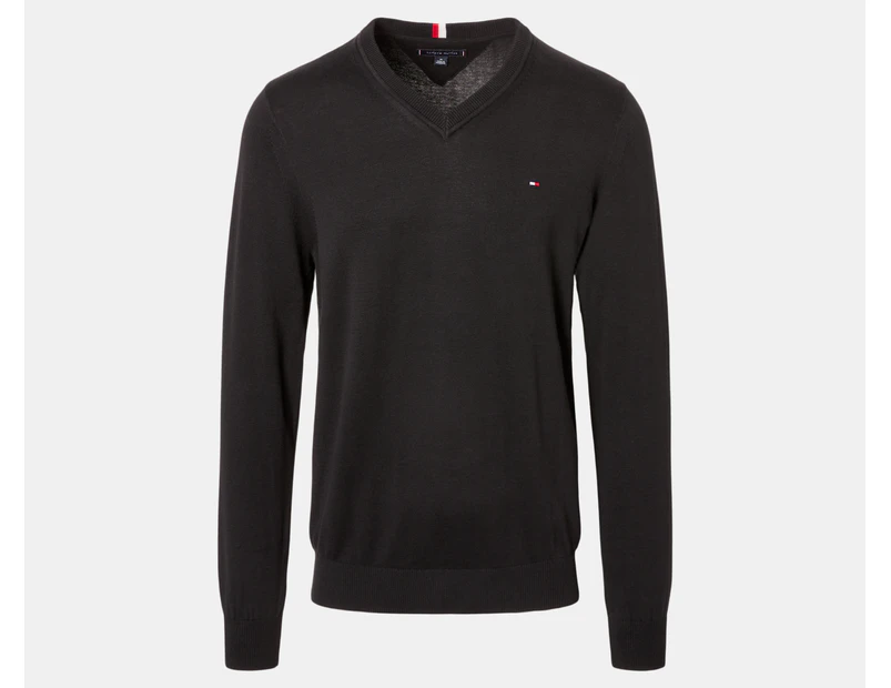 Tommy Hilfiger Men's Syracuse V-Neck Sweater - Dark Sable