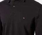 Tommy Hilfiger Men's Regular Long Sleeve Polo Shirt - Dark Sable