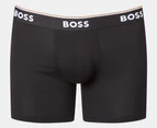 Men's Power 3-Pk. Tipped Logo Waistband Boxer Briefs