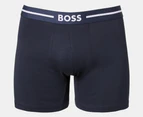 Hugo Boss Men's Bold Cotton Stretch Boxer Briefs 3-Pack - Black/Navy/Patterned