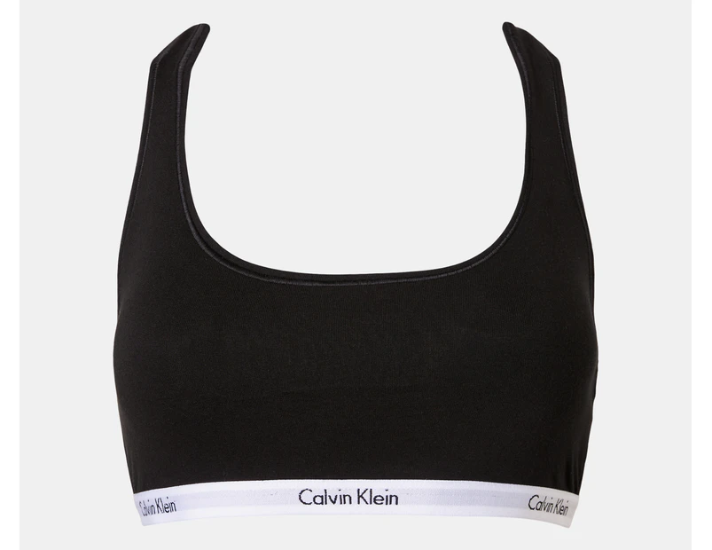 Calvin Klein Women's Carousel Lightly Lined Bralette - Black