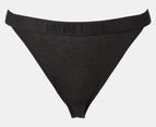 Calvin Klein Women's Monochrome String Bikini Briefs 3-Pack - Black/Grey Heather/Nymph's Thigh