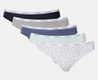 Calvin Klein Women's Autograph Bikini Briefs 5-Pack - Multi