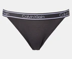 Calvin Klein Women's Bamboo Comfort String Bikini Briefs 3-Pack - Ashford Grey/Wolf Grey/Lavender