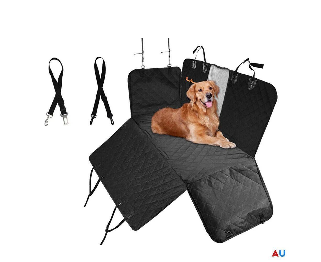 Pet Transport Pet Dog Waterproof Seat Cover Protector Hammock Back Rear Bench Mat For Car Suv