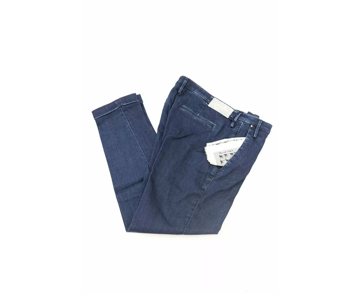 Jacob Cohen Blue Cotton Women Jeans