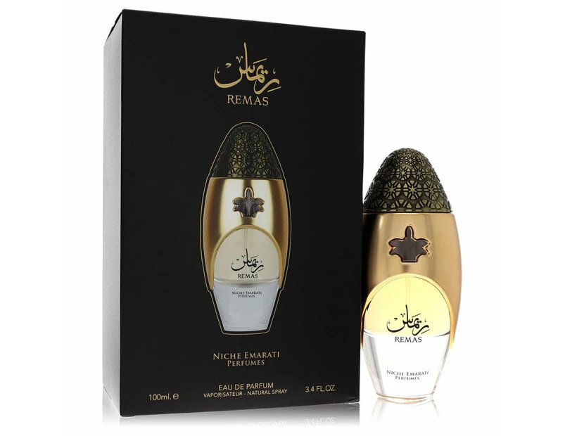 Niche Emarati Remas by Lattafa Eau De Parfum Spray (Unisex) 3.4 oz for Men