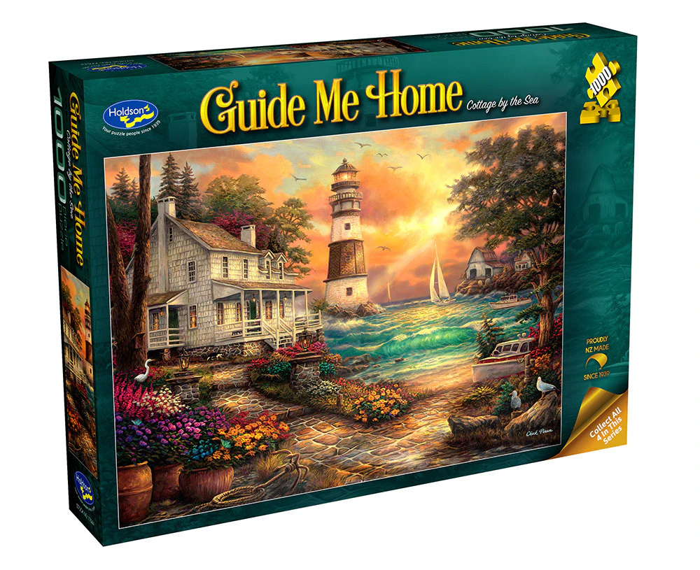 Holdson Guide Me Home Cottage by the Sea Jigsaw Puzzle 1000pcs (HOL775446)