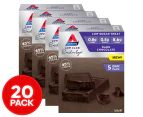 4 x 5pk Atkins Low Carb Endulge Bar Dark Chocolate