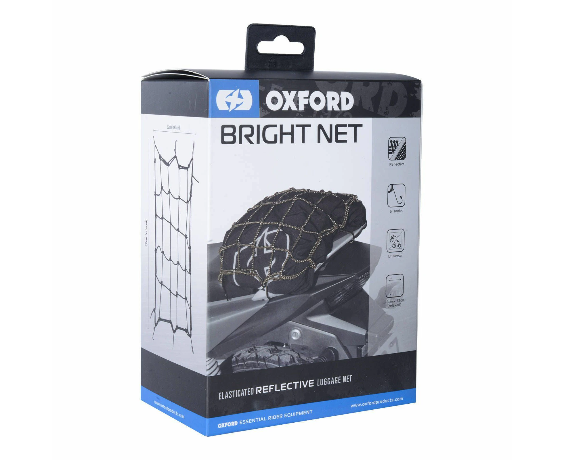 Oxford Cargo Bright Net - Black / Reflective