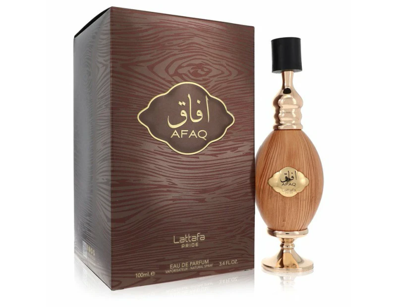 Lattafa Pride Afaq Gold By Lattafa Eau De Parfum Spray 3.4 Oz