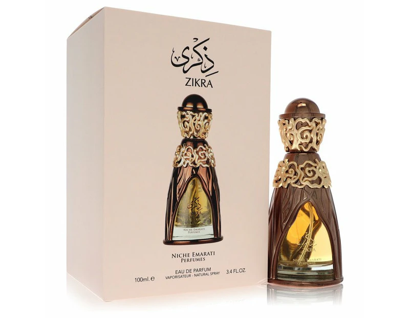 Niche Emarati Zikra by Lattafa Eau De Parfum Spray (Unisex) 3.4 oz for Women