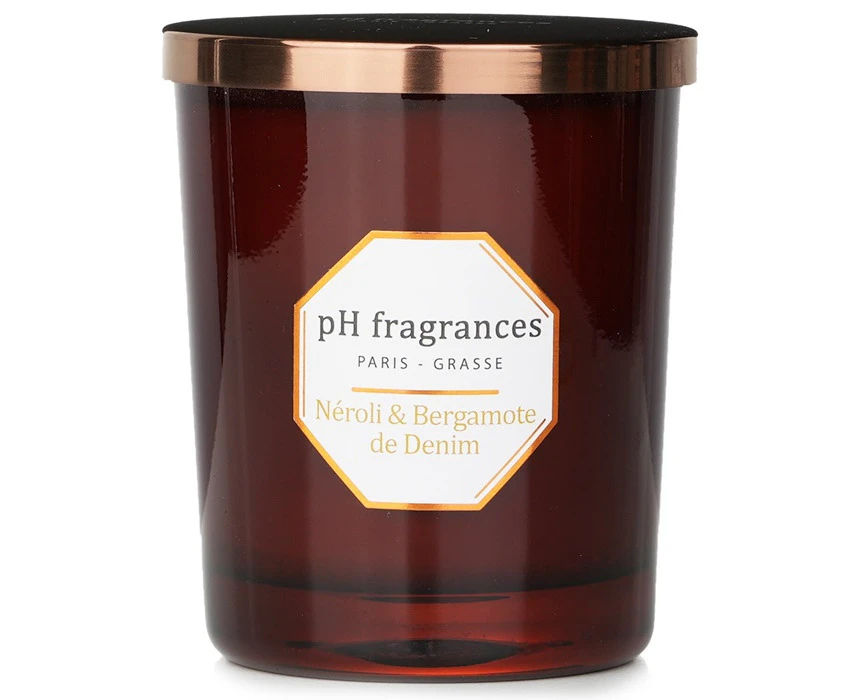 pH fragrances Scented Candle  Neroli & Bergamote De Denim 180g/6.3oz