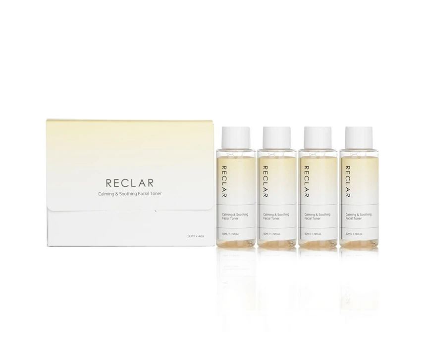 Reclar Calming & Soothing Facial Toner 4x50ml