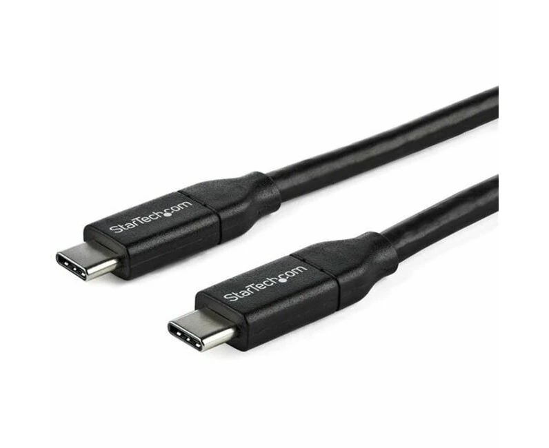 StarTech.com 1m 3 ft USB C to USB C Cable w/ 5A PD - M/M - USB 2.0 - USB-IF Certified - USB Type C Cable - USB C Charging Cable