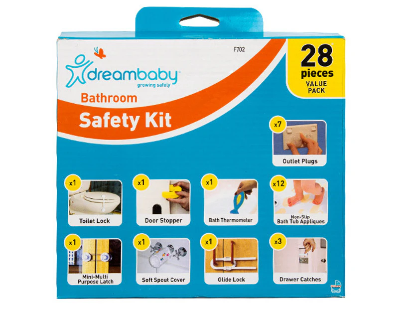 Dreambaby Bathroom 28-Piece Safety Pack