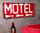 Iconic Metal Wall Sign 90cm - Motel