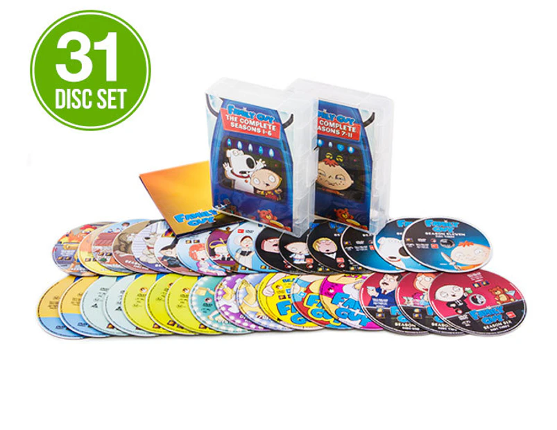 Family Guy S.1-11 DVD 31-Disc Box Set (MA15+)