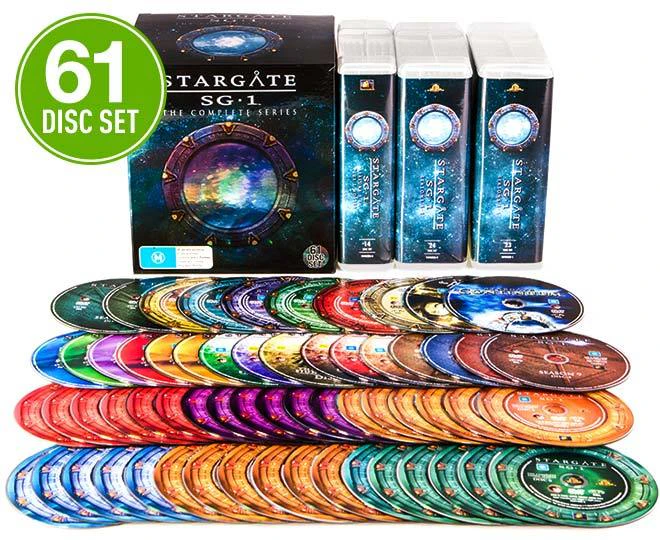 Stargate SG-1 - Season 1-10 | + 2 Movies + Bonus DVD