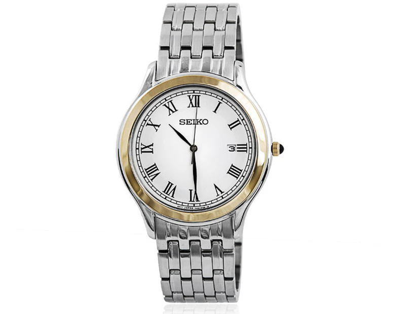 Seiko Men s Minimalist Watch White Catch .au