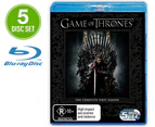Game of Thrones S1 Blu-ray 5-Disc Set (R18+)