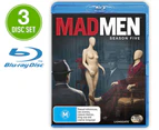Mad Men S5 Blu-ray 3-disc set (M15+)