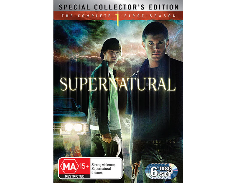 Supernatural Season 1 6 Disc Set (MA15+)
