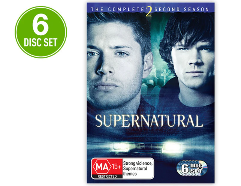 Supernatural Season 2 6 Disc Set (MA15+)