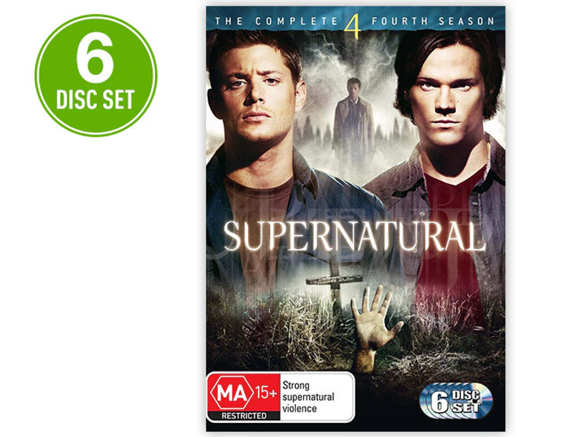 Supernatural Season 4 6 Disc Set (MA15+)