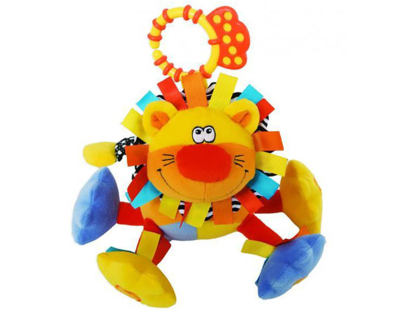 Jolly Baby Light Up Musical Pull String Toy - Lion .au