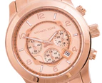 Michael Kors Runway Chronograph Watch - Rose Gold