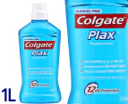 Colgate Plax Peppermint Mouthwash 1L