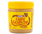 2 x Kraft Light Peanut Butter Crunchy 375g