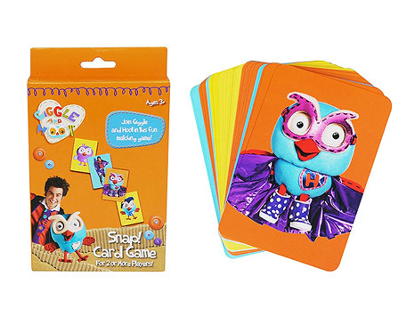 2 x Giggle & Hoot - Snap! Card Game