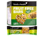 Food For Health Fruit Free Bars 18pk