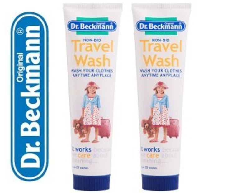 2 x Dr. Beckmann Travel Wash 100ml