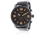 Fossil Men's Nate Stainless Steel Watch - Black 