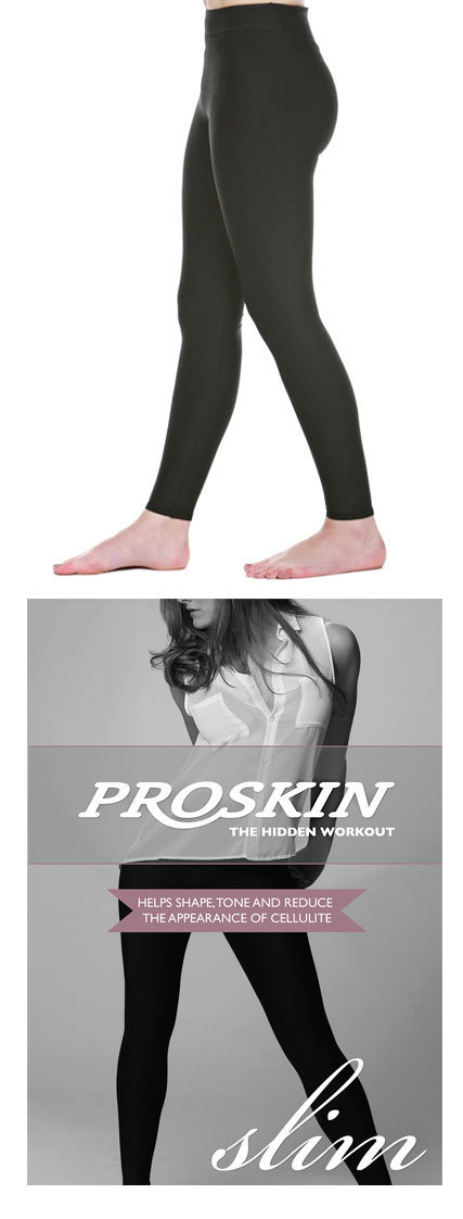 Proskin Women's Slim Leggings - Black