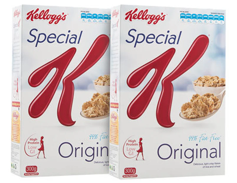 2 x Kellogg's Special K Cereal 300g