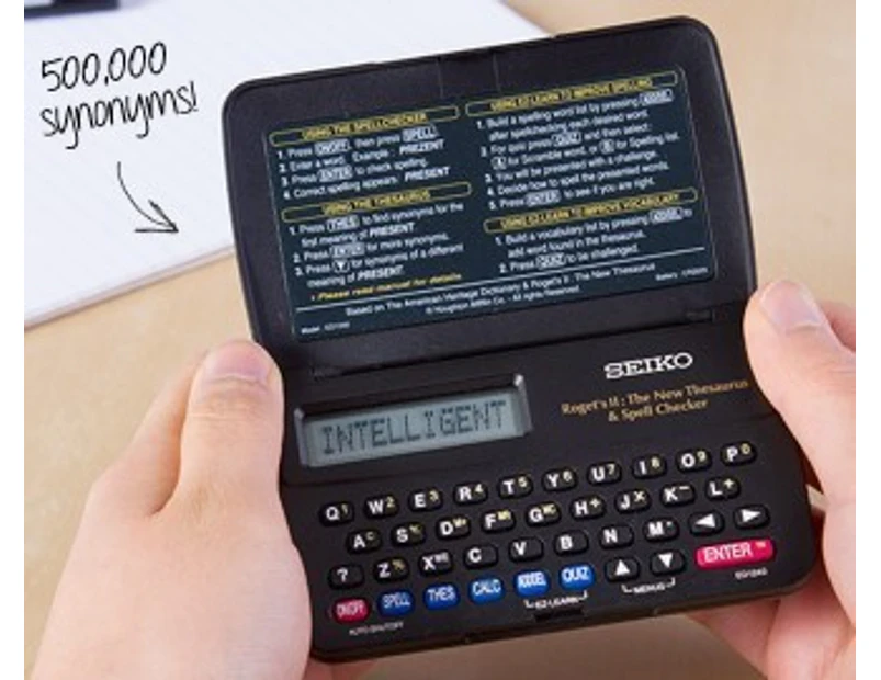 Seiko Spelling and Synonym Pocket Device 