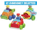 Tomy Toomies Push n Go Cars/Plane/Truck Kids Playing Toy Assorted Designs 12m+