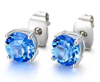 Mestige Virgo Zodiac Crystal Earrings