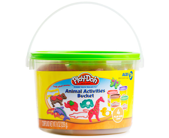 Play Doh 13 Piece Mini Bucket Animals Catch au