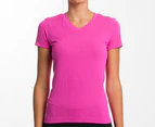 Champion Women's XM Short Sleeve Seamless Tee - Pink