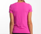 Champion Women's XM Short Sleeve Seamless Tee - Pink
