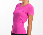 Champion Women's XM Short Sleeve Seamless Tee - Pink