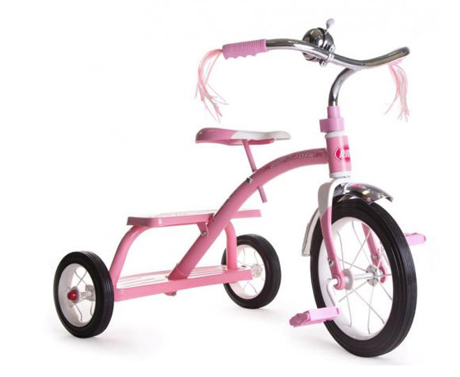 Radio Flyer 33P Dual Deck Tricycle Pink for sale online 