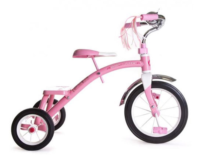 Radio flyer tricycle discount pink and purple