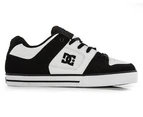 Men's DC Pure Shoes - Black/White/White - US Men 9